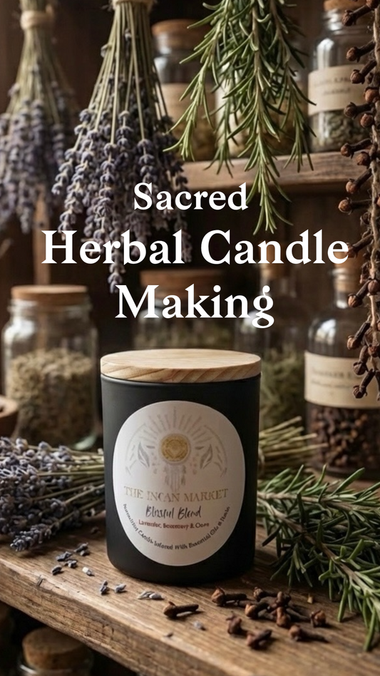 Sacred Herbal Candle Making Workshop at Huntington