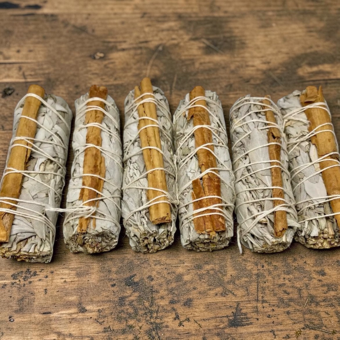 Cinnamon with White Sage Bundle