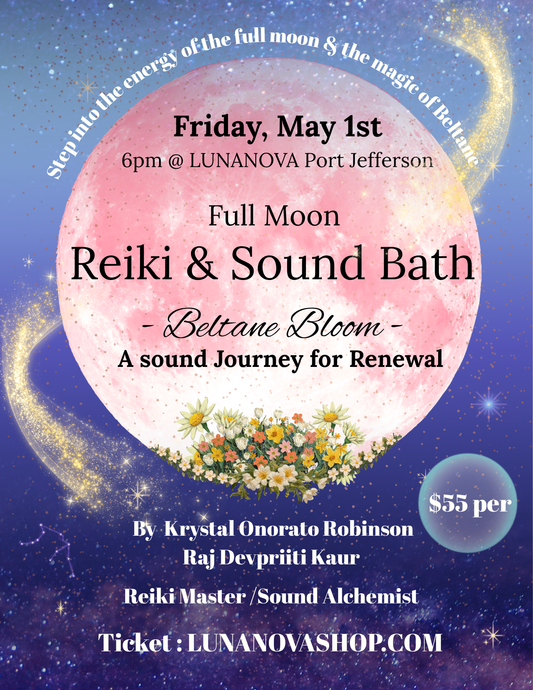 Full Moon Reiki & Sound Bath at Port Jefferson