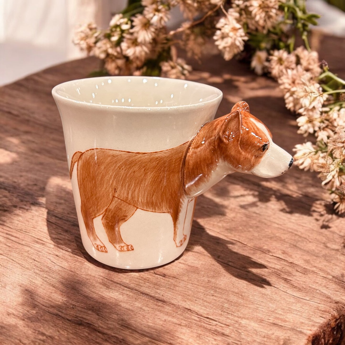 Ceramic Animal Mug- Pit Bull