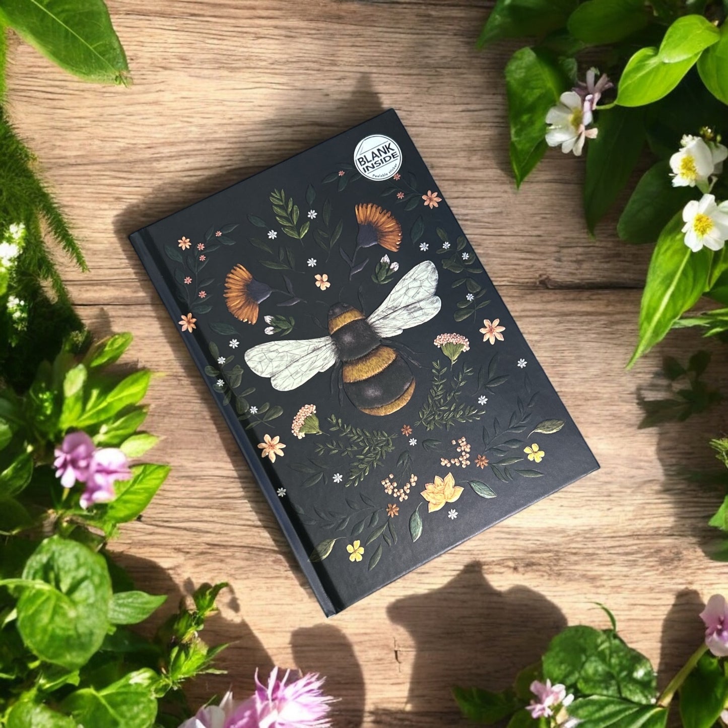 Bee Foiled Journal Notebook