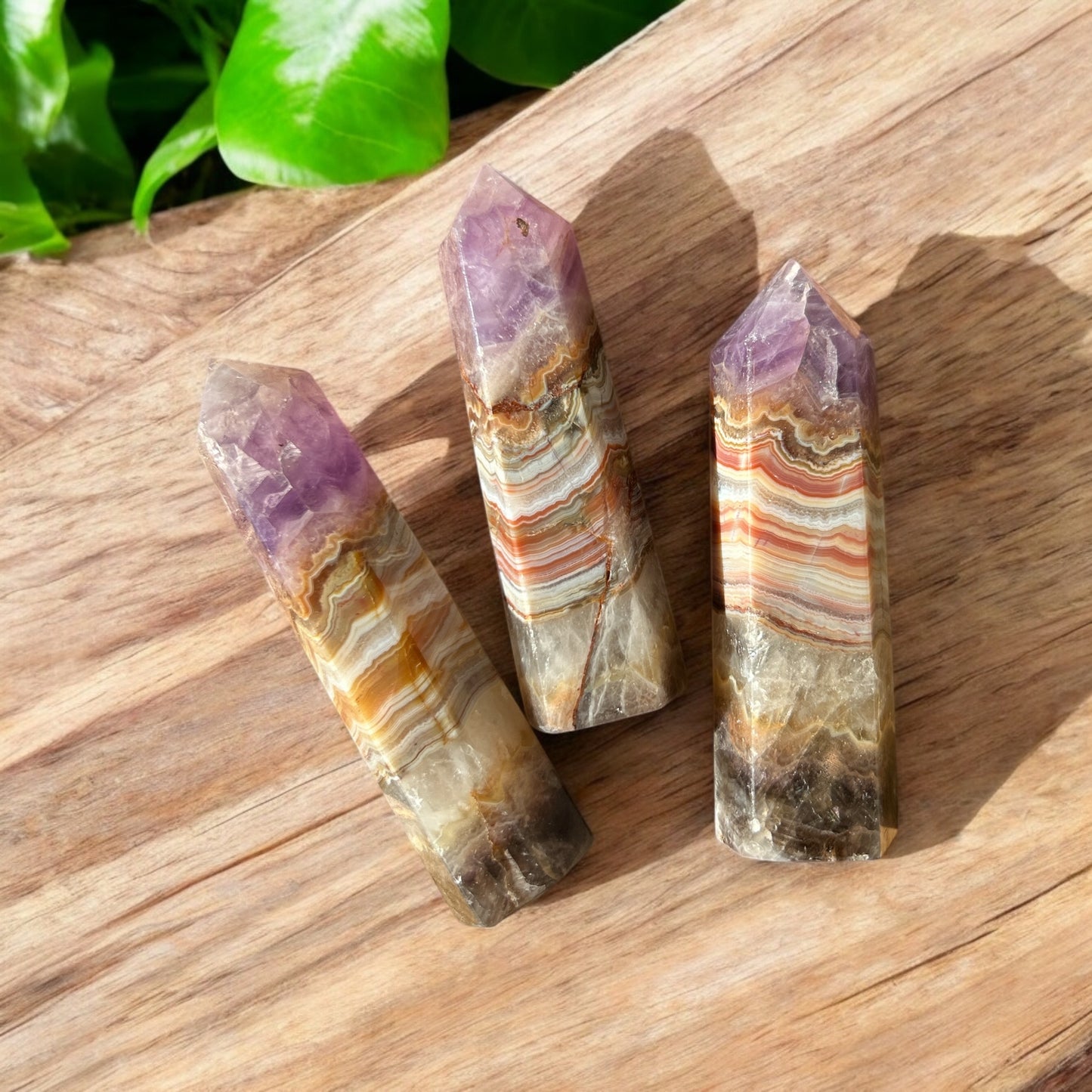 Amethyst Agate Crystal Tower