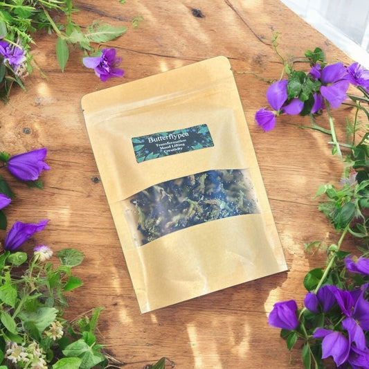 Butterflypea Flower Herb Bag