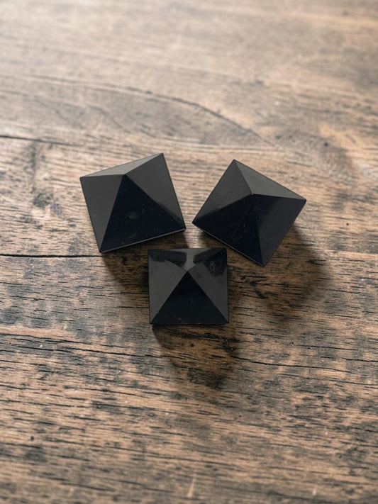 Black Tourmaline Crystal Pyramid