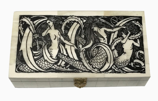 Mermaids Engraved Box