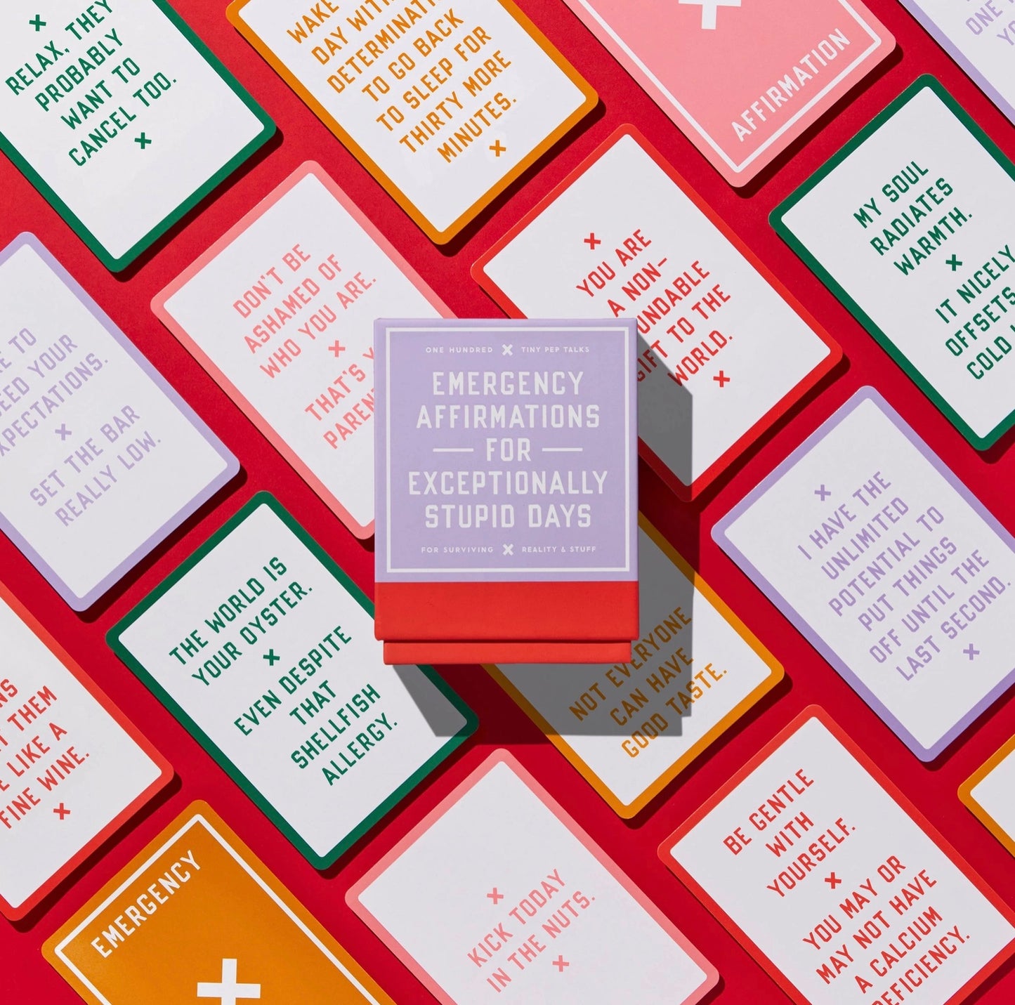 Brass Monkey Emergency Affirmations Exceptionally Stupid Days Card Deck