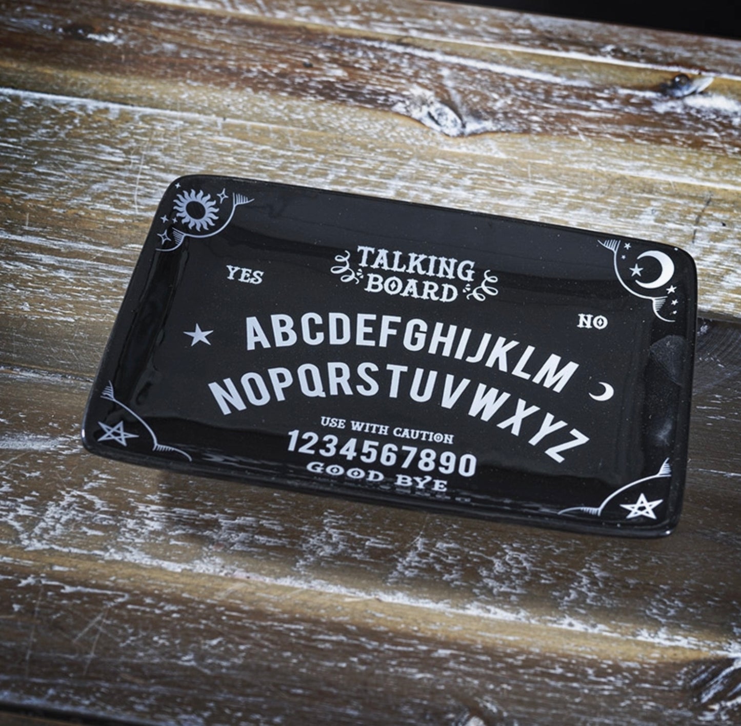 Black Talking Board Trinket Dish
