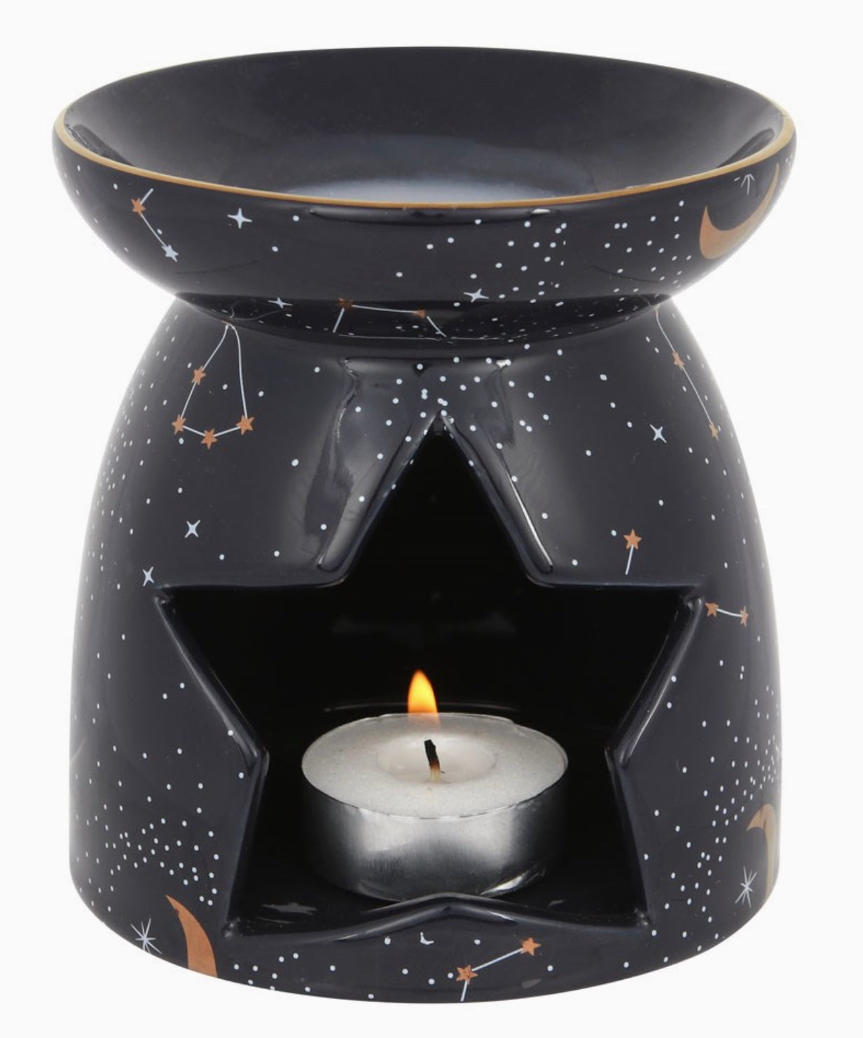 Purple Constellation Oil Burner