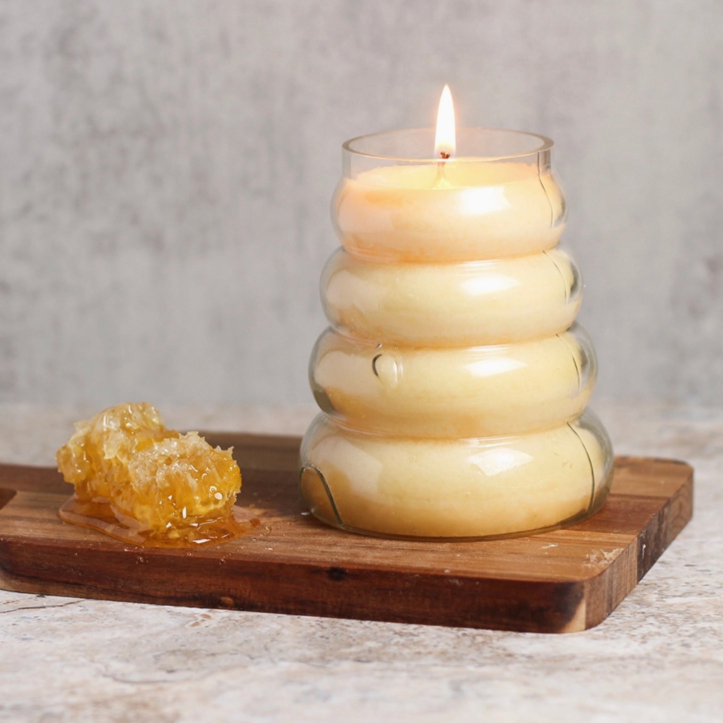 Beehive Bee Candle – Honey Butter