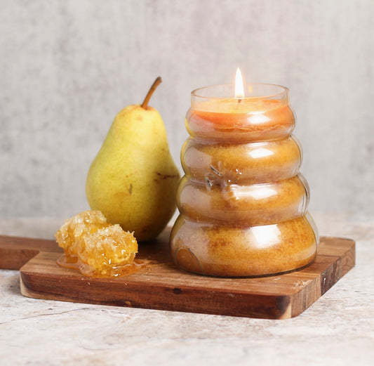 Beehive Bee Candle – Honey Pear Cider