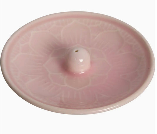 Ceramic Incense Holder - Lotus