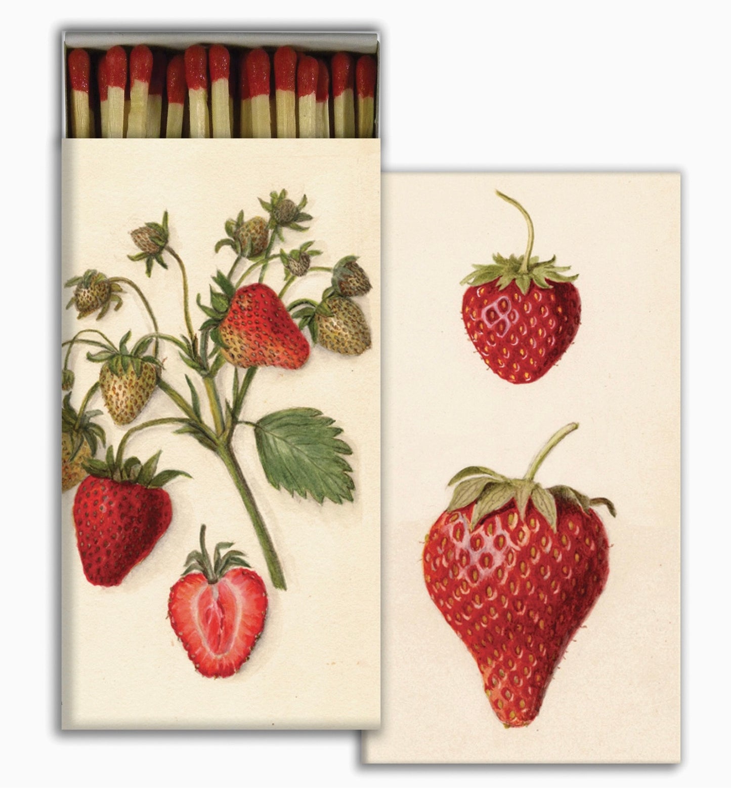 Strawberries Match Box