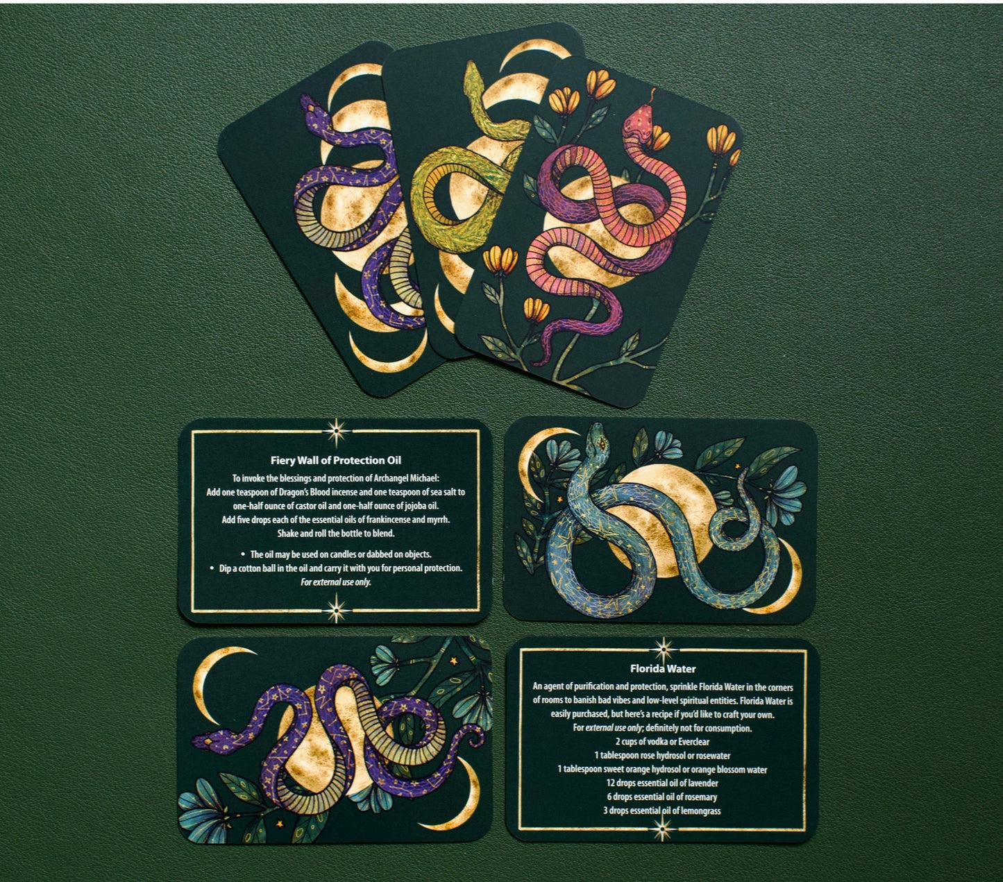 Protection Spells: 36 Cards For Magical Self-Defense