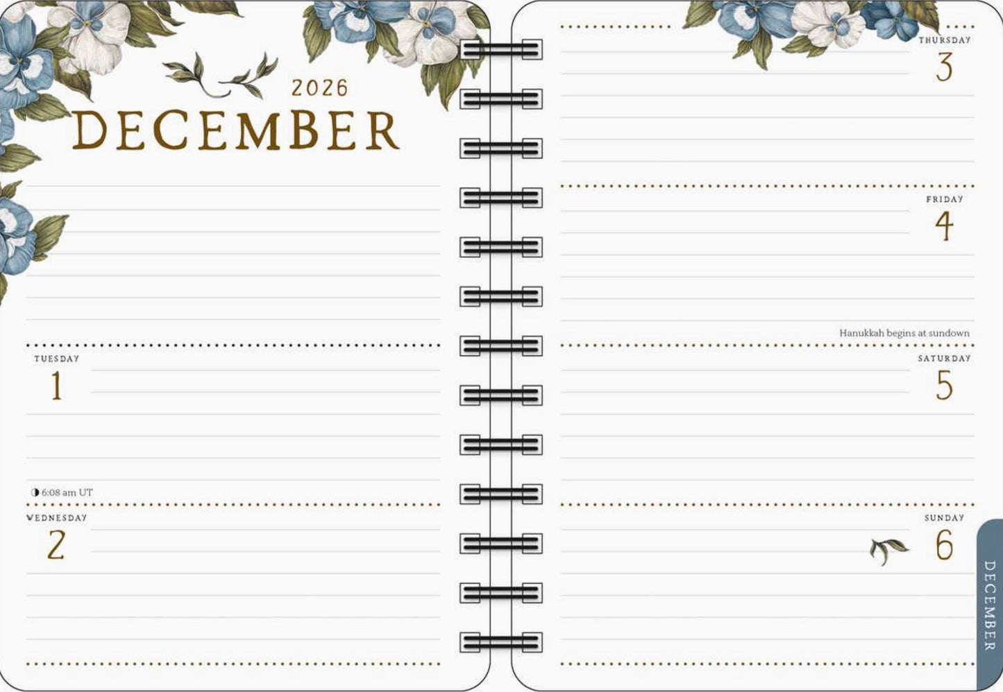 Woodland Wardens 2026 Weekly Planner
