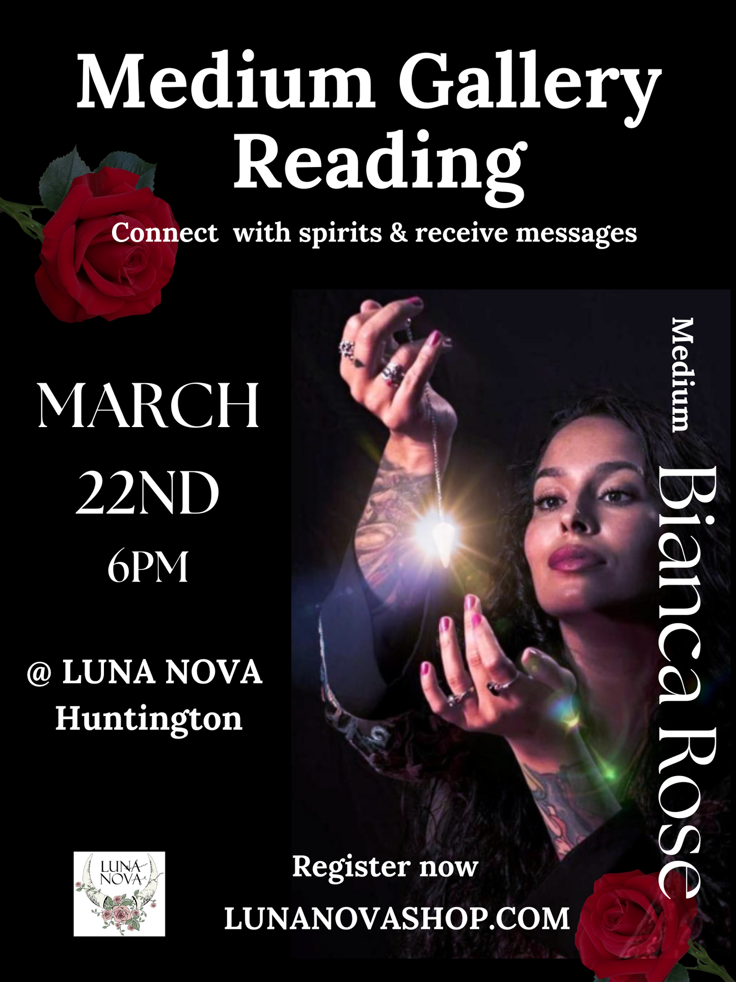 Mediumship Gallery Reading By Bianca Rose