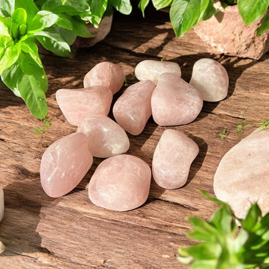 Rose Quartz Crystal Tumble
