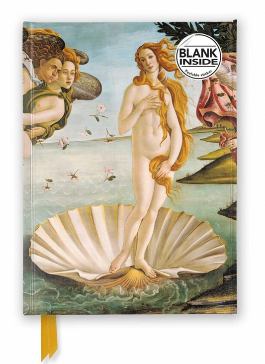 The Birth of Venus Foiled Blank Journal Notebook