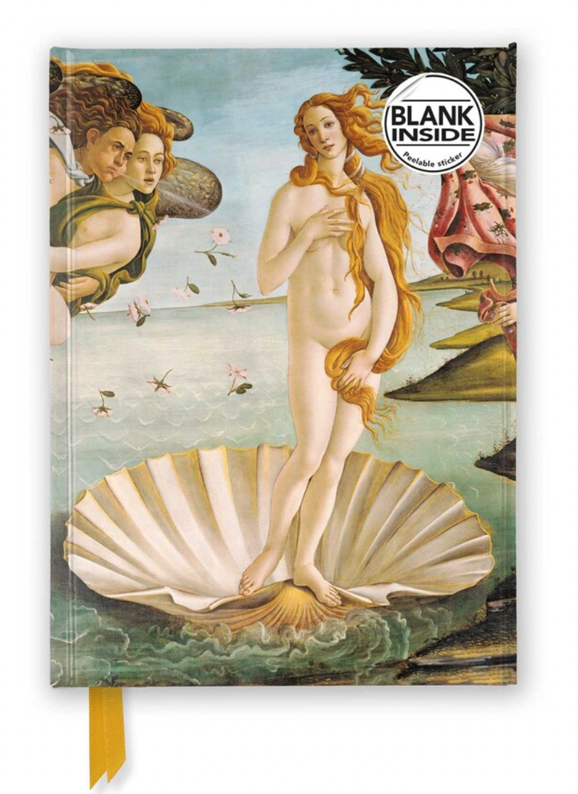 The Birth of Venus Gold Foiled Journal Notebook