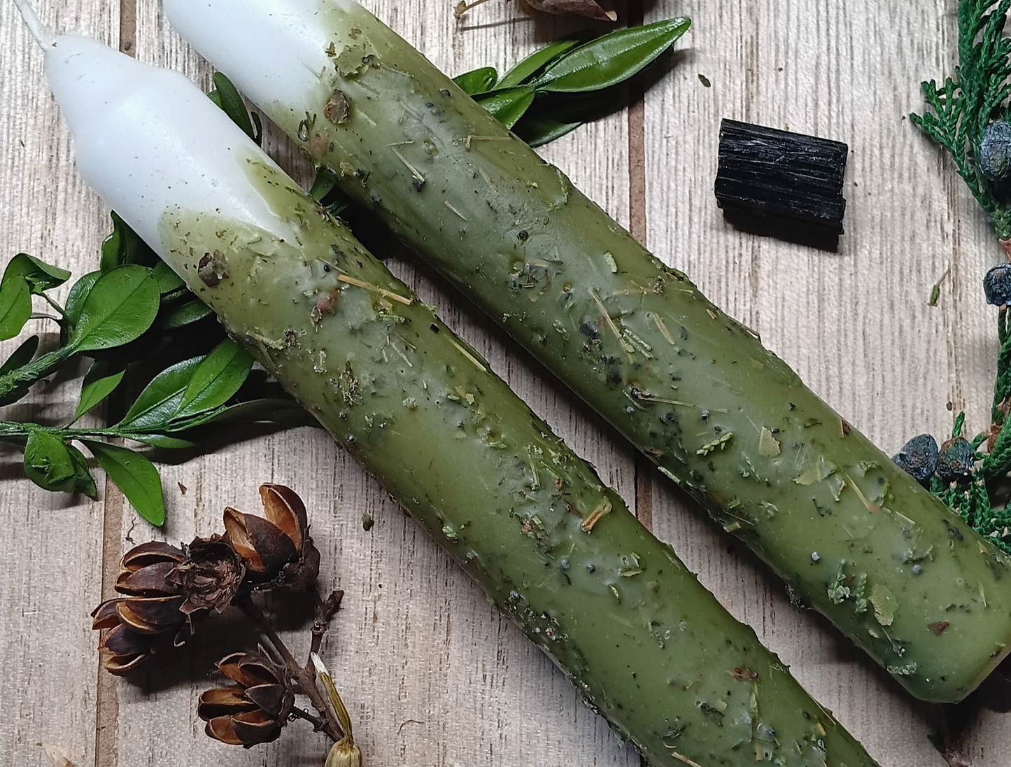 Money Herbal Intention Candles