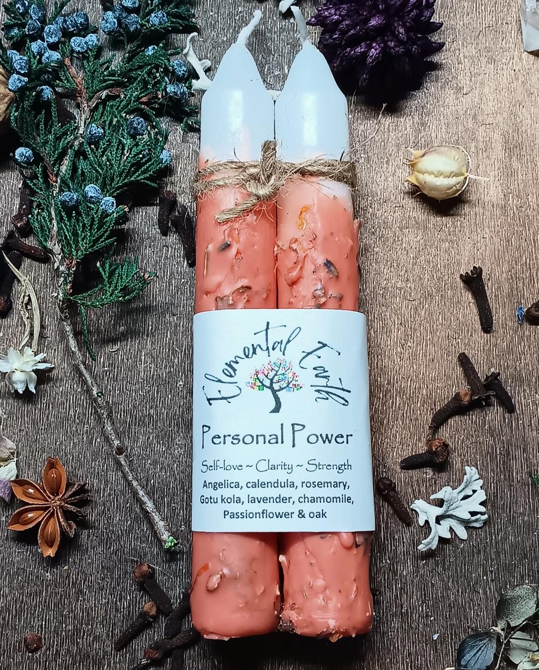 Personal Power Herbal Intention Candles