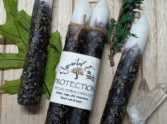 Protection Herbal Intention Candles