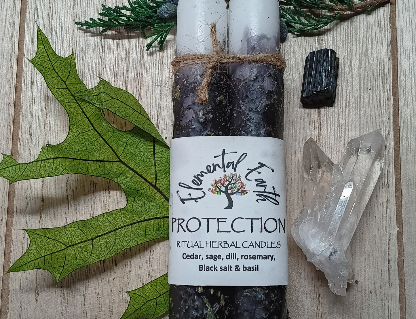 Protection Herbal Intention Candles