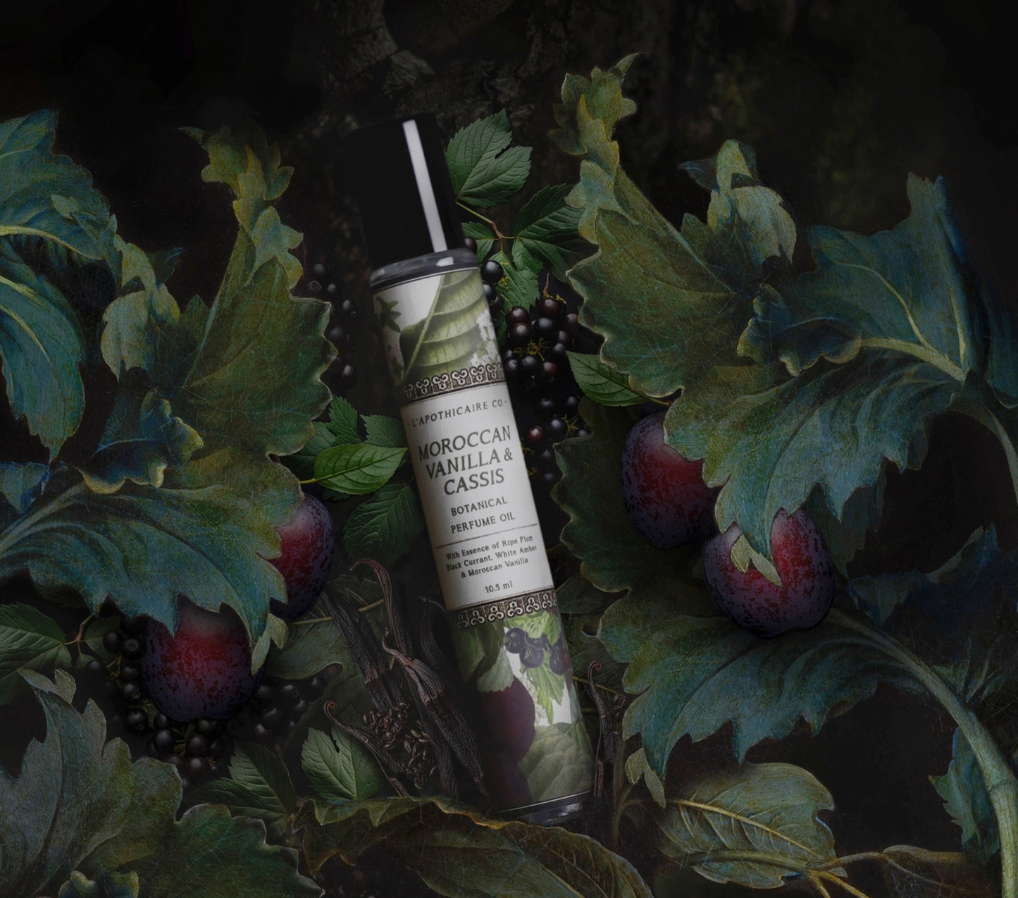 L'apothicaire Perfume Oil Roll - On / Moroccan Vanilla + Cassis