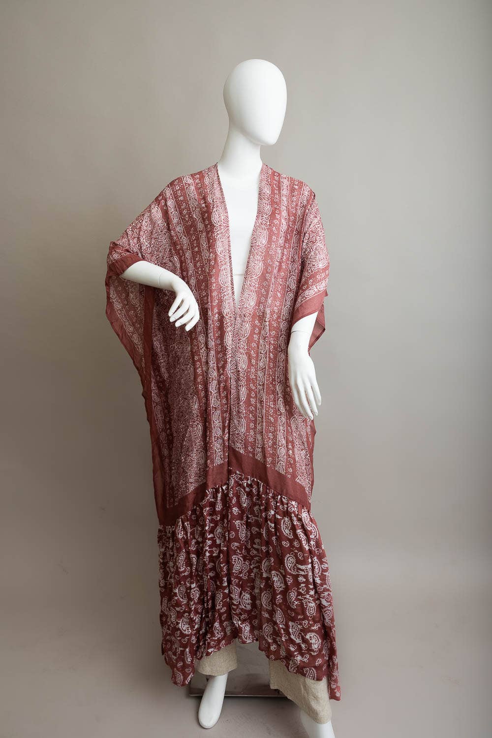 Paisley Perfection Free Flow Kimono Boho
