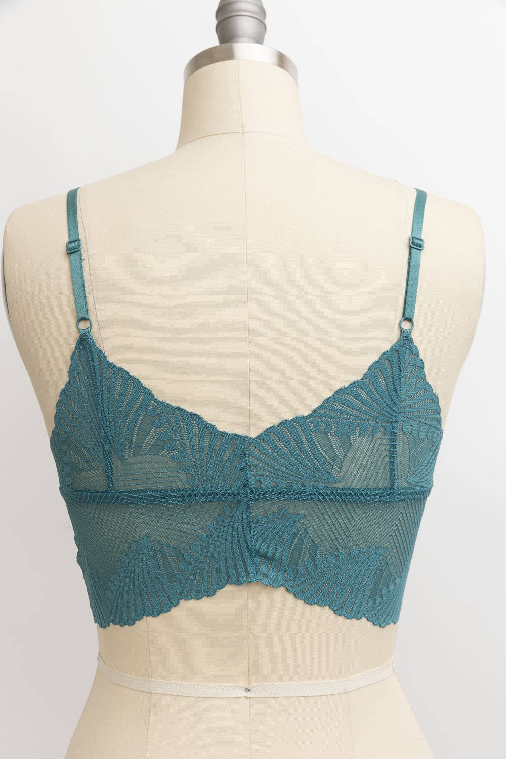 Butterfly Scallop Lace Bralette