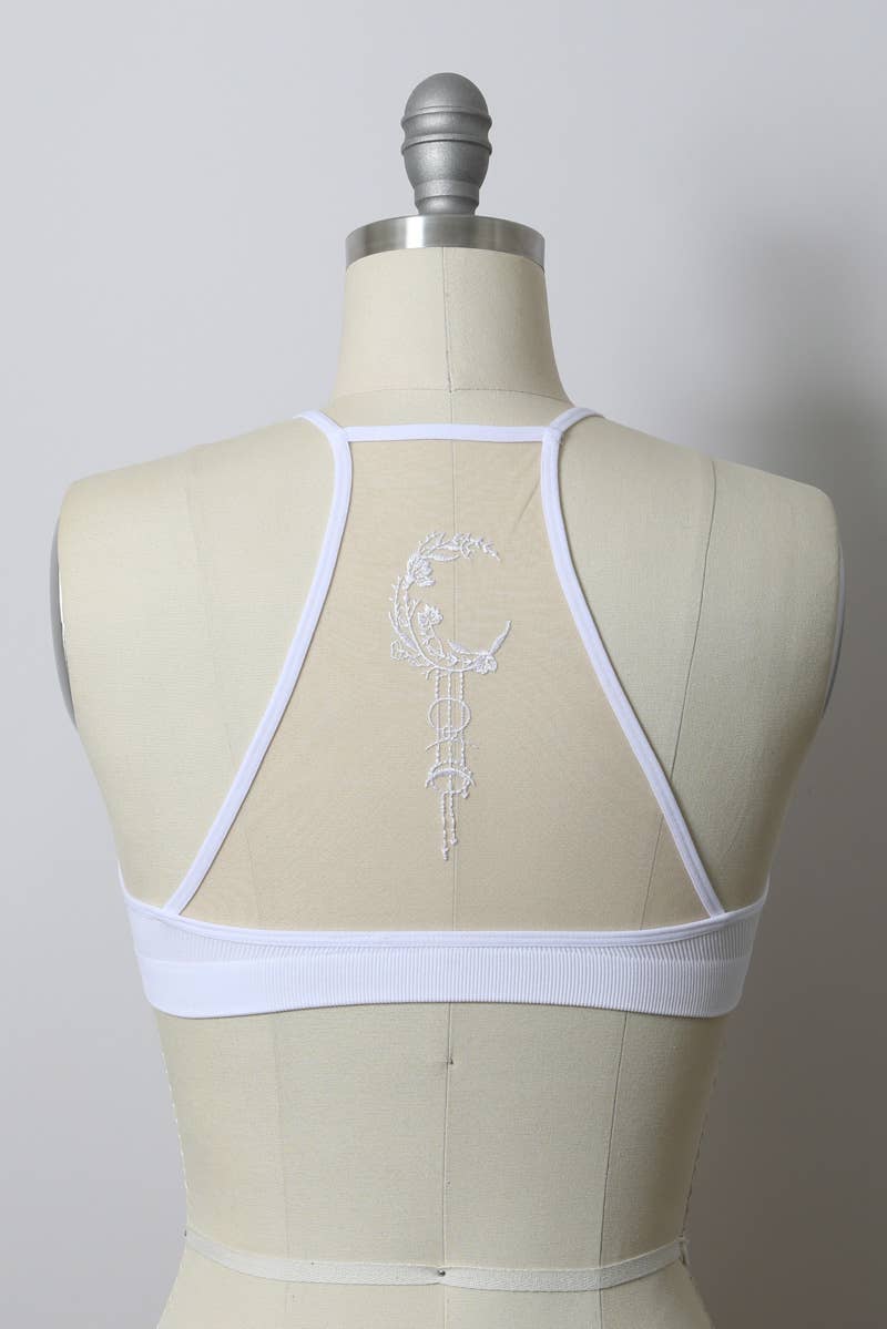 Unique Bohemian Dream Catcher Mesh Bralette