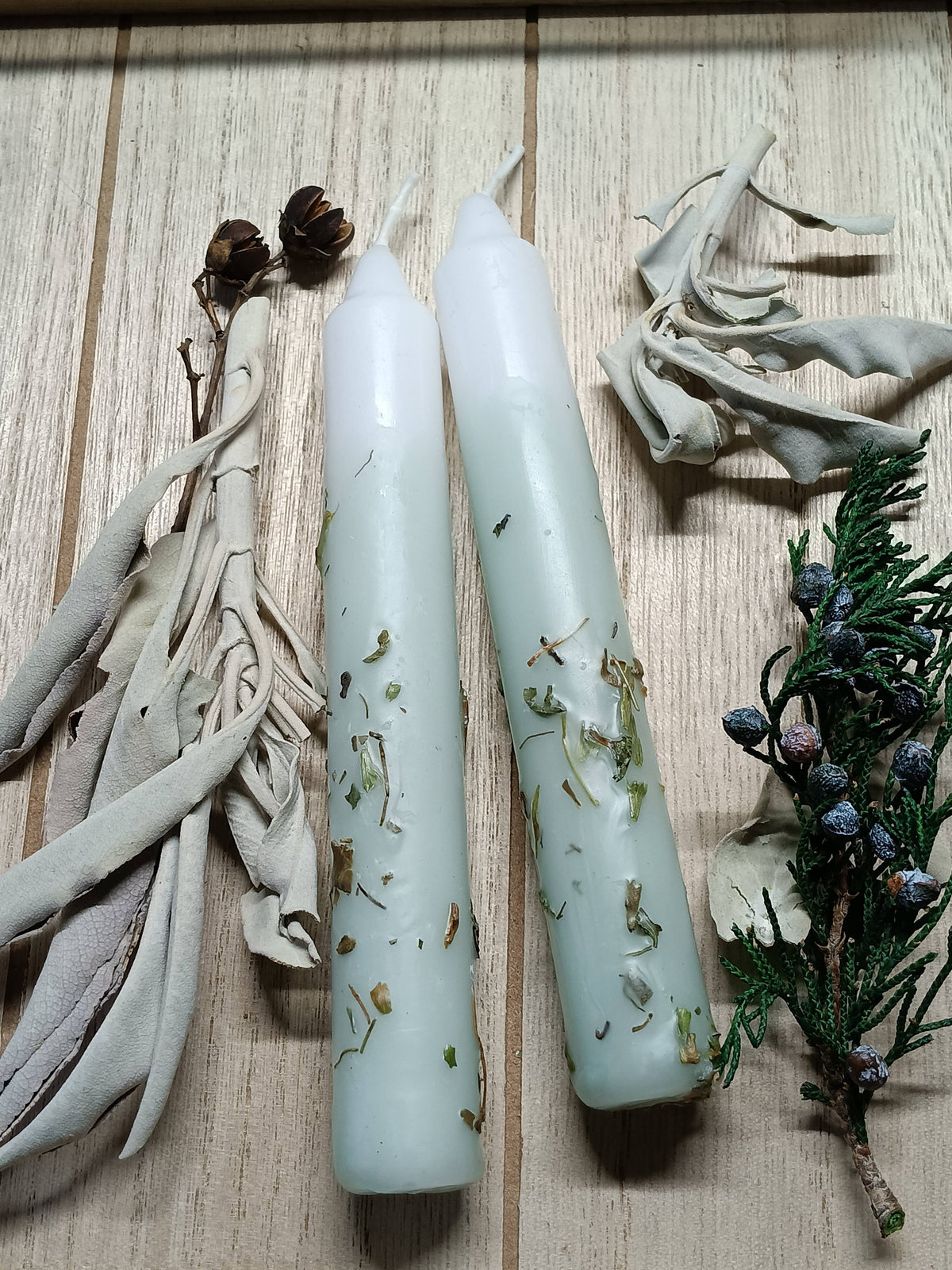 Sage Herbal Intention Candles