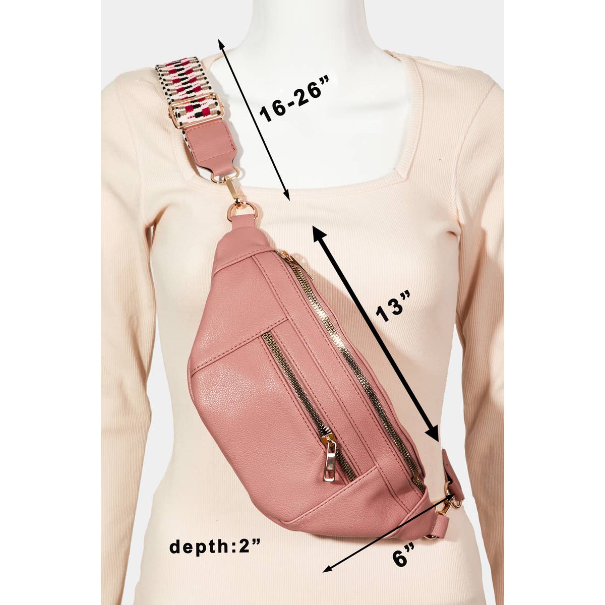 Leather Fanny Pack Bag