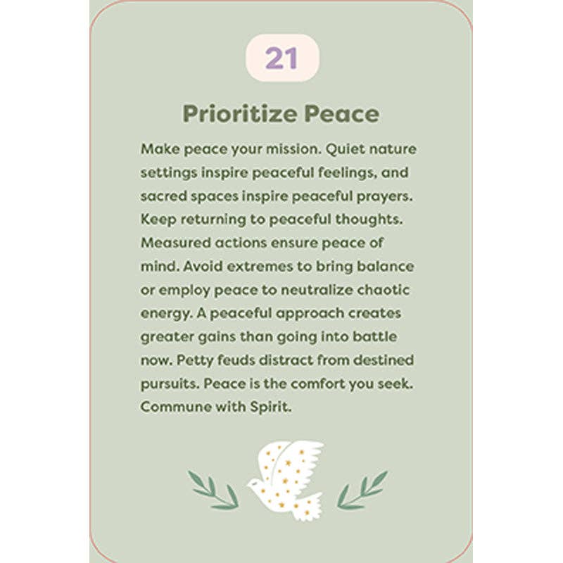 The Comforting Wisdom Oracle Cards
