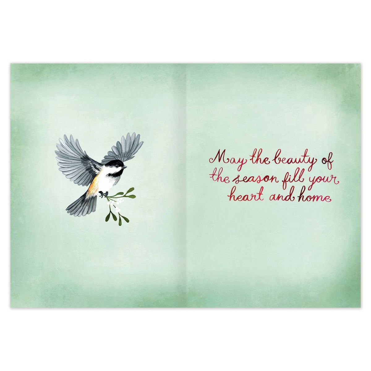 Winter Birds Holiday Card