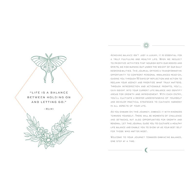 Balance Journal Notebook