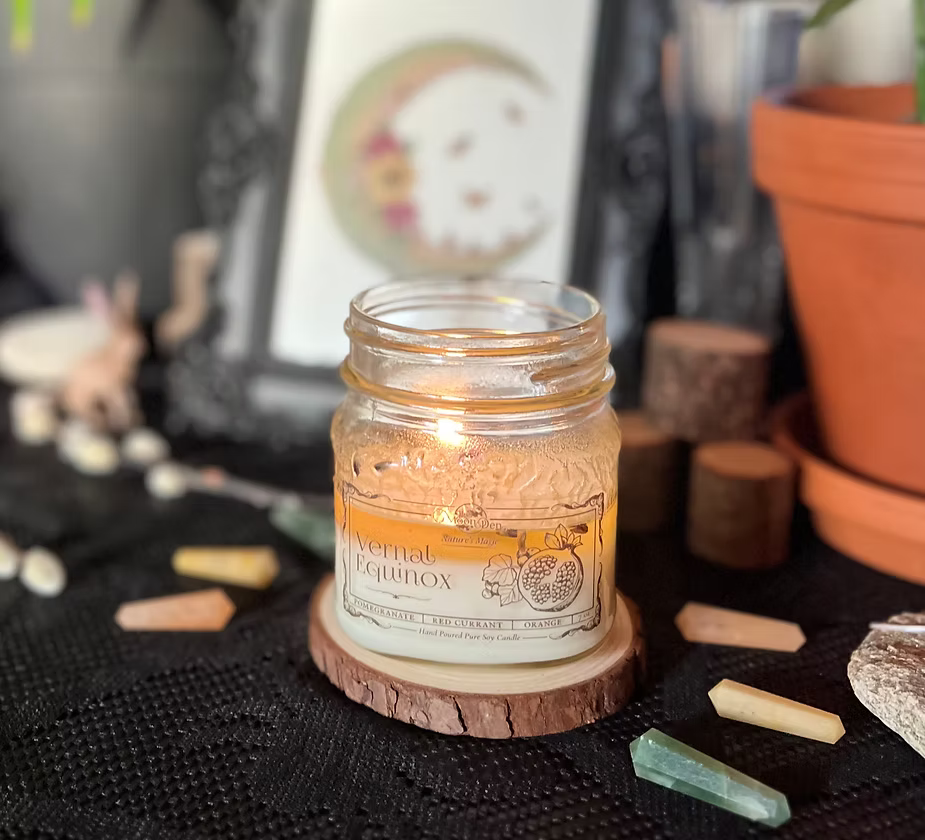 Moon Den Candle - Vernal Equinox