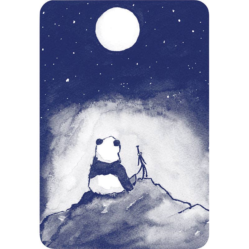 Big Panda and Tiny Dragon Affirmation Cards - SALE!