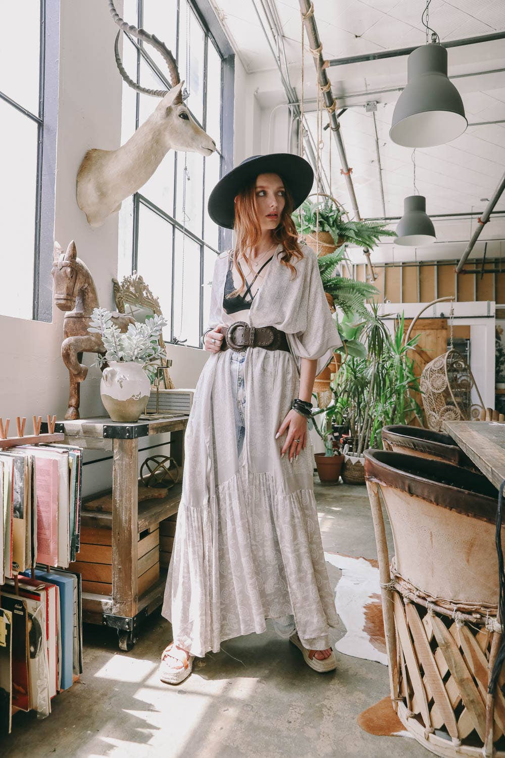Paisley Perfection Free Flow Kimono Boho