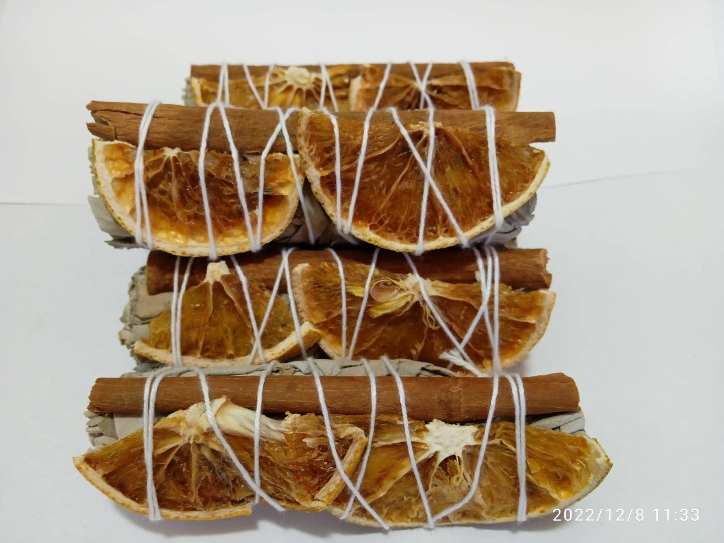 Orange and Cinnamon with White Sage Bundle
