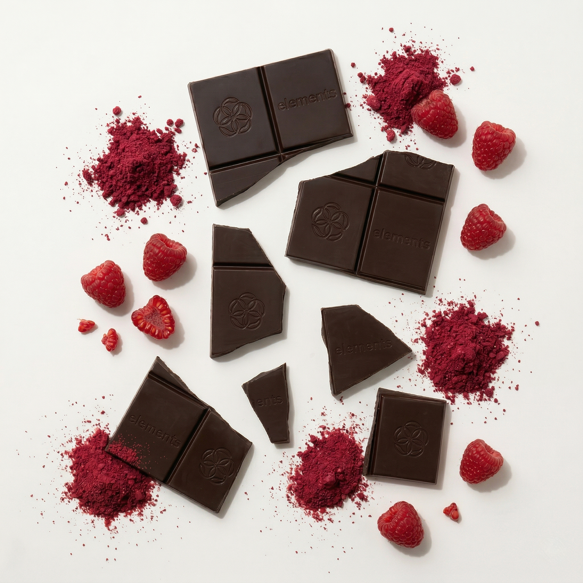 Raspberry Dark Chocolate Bar | Vegan Organic