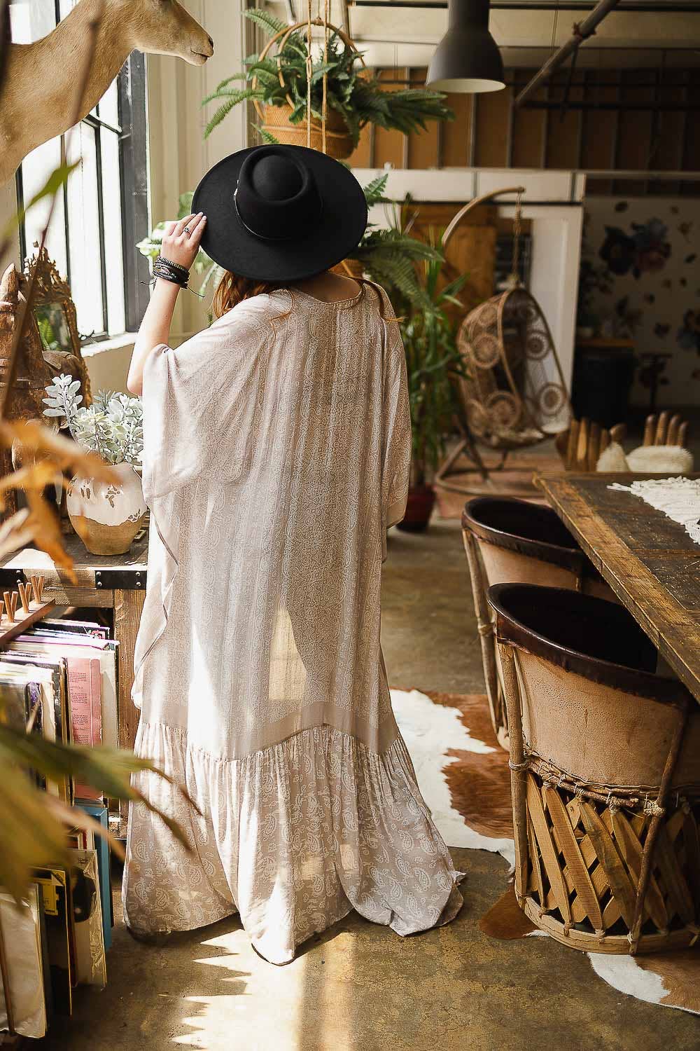 Paisley Perfection Free Flow Kimono Boho