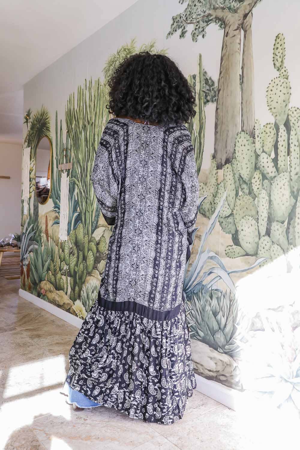 Paisley Perfection Free Flow Kimono Boho
