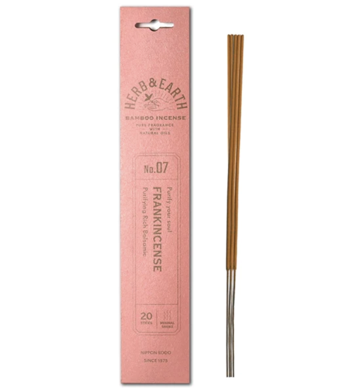 HERB & EARTH Japanese bamboo incense