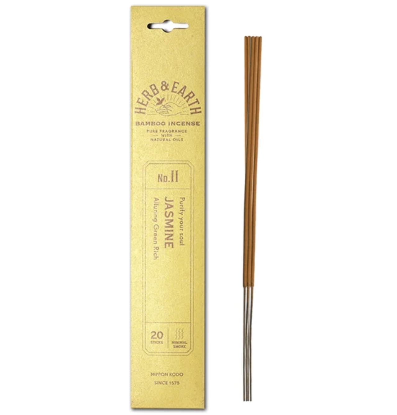 HERB & EARTH Japanese bamboo incense