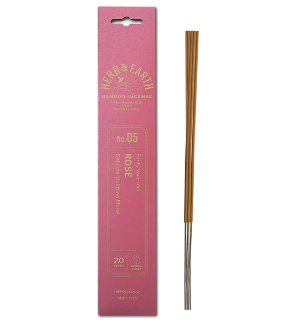 HERB & EARTH Japanese bamboo incense