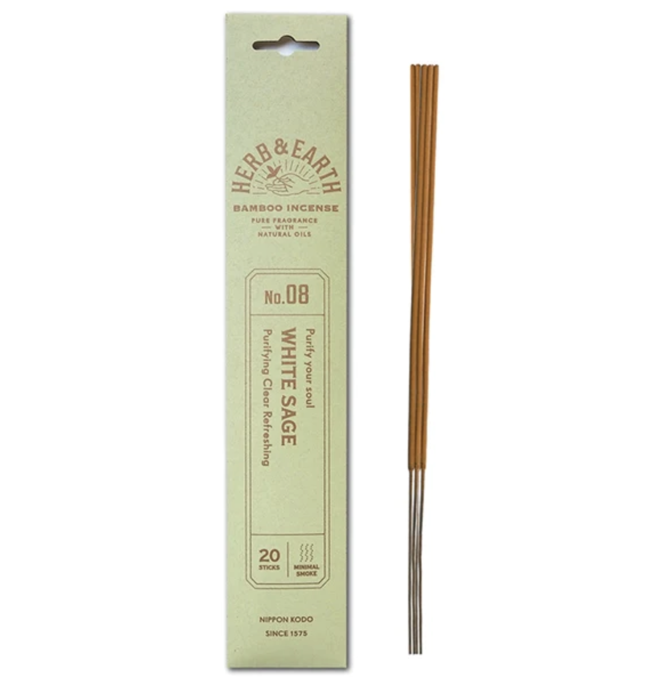 HERB & EARTH Japanese bamboo incense