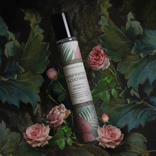 L'apothicaire Perfume Oil Roll - On / Rosewater + Coconut