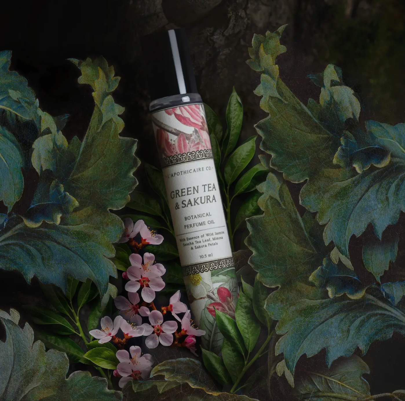 L'apothicaire Perfume Oil Roll - On / Green Tea + Sakura