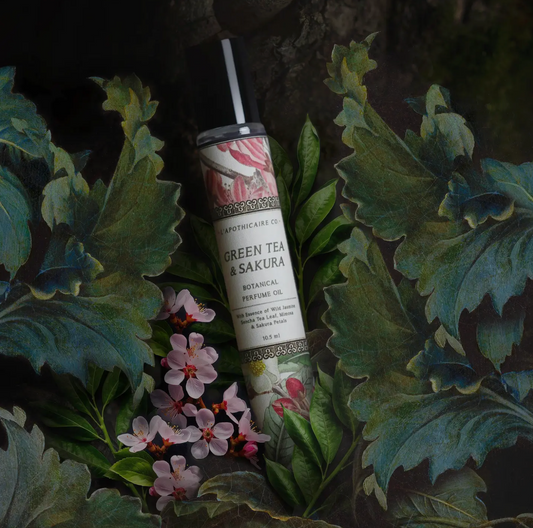 L'apothicaire Perfume Oil Roll - On / Green Tea + Sakura