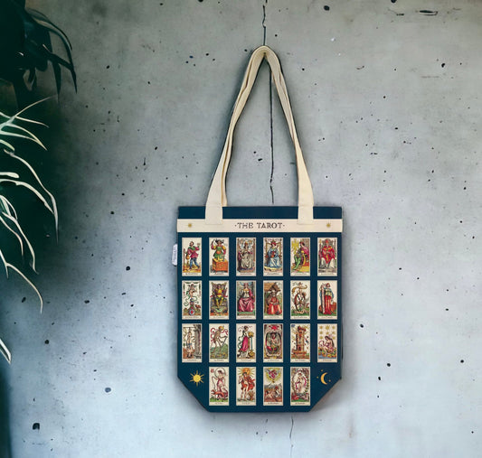 Cavallini Canvas Tarot Tote Bag